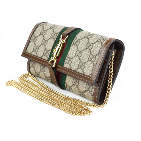 gucci 1961 chain wallet|gucci small wallet on chain.